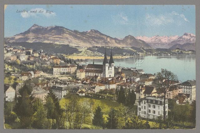 Luzern und die Rigi