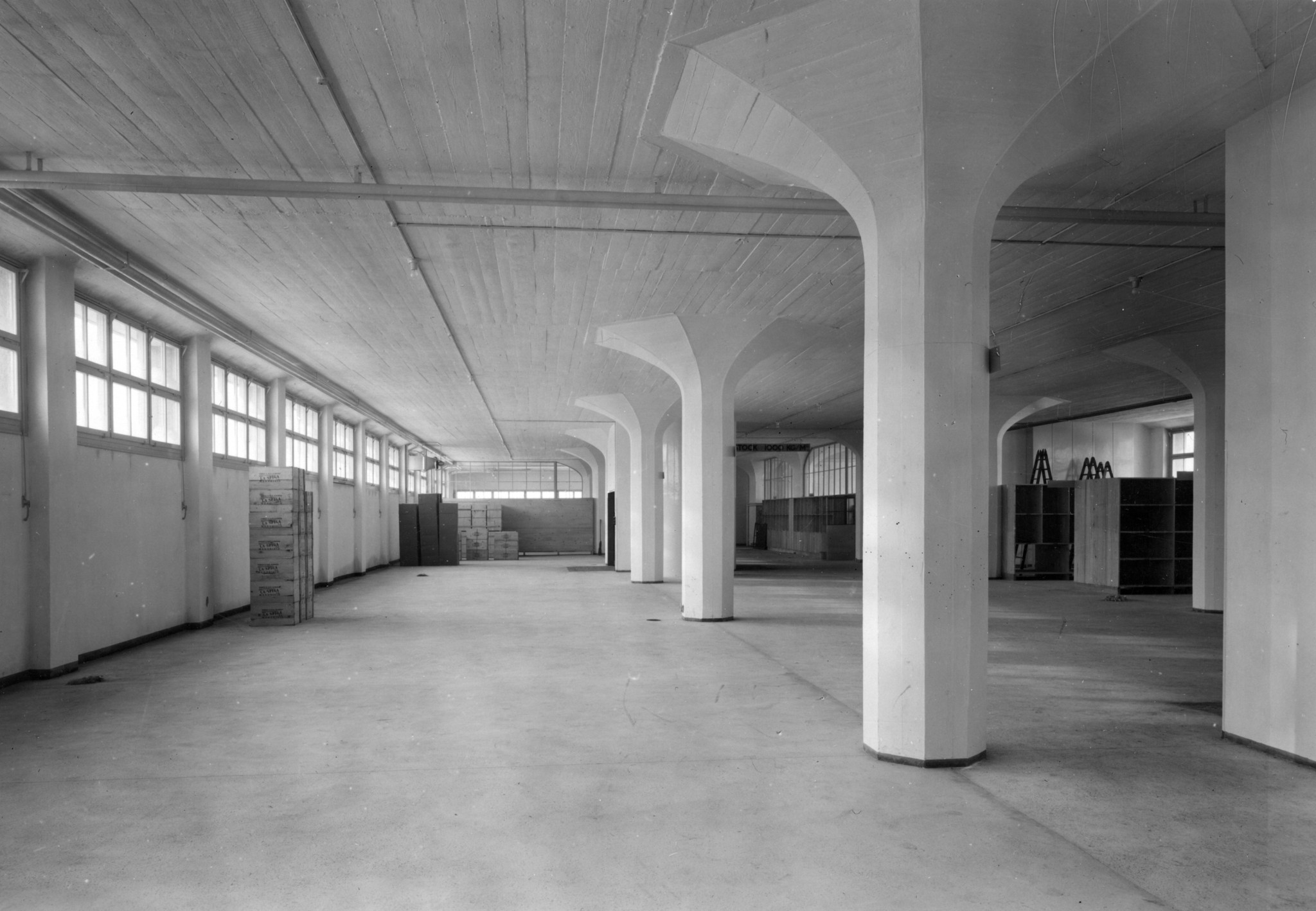 Leere Lagerhalle