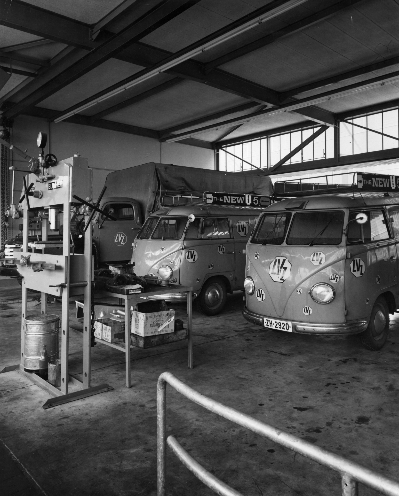 Auto-Reparaturwerkstätte des Lebensmittelvereins Zürich