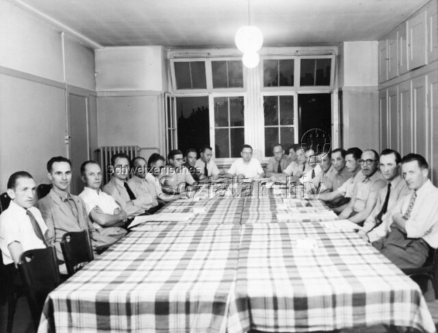 Erweiterter Sektionsvorstand Holzarbeiter 1947