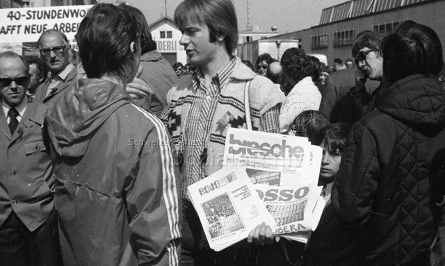 1. Mai 1976 in Zürich